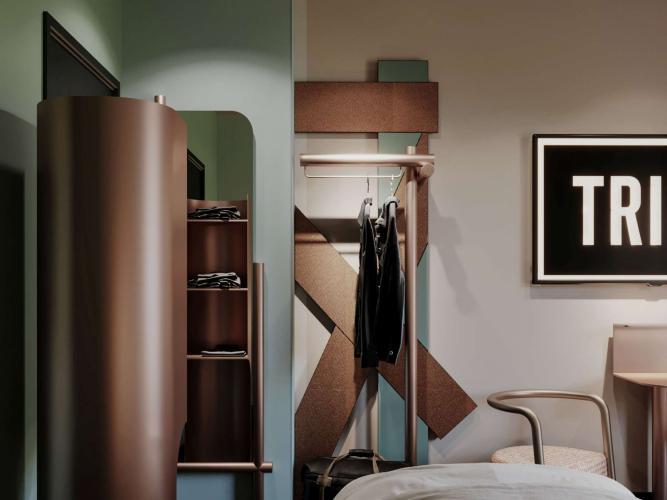 TRIBE Extra Double Room