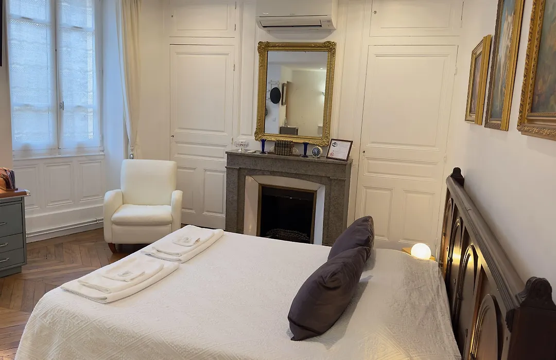 Chambre De Charme Au Coeur Du Vieux Valence -Confort & Calme-1