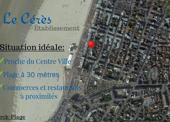 Appartement à 30 m de la plage - lumineux - respirant - WIFI - Le Cérès 1 Berck