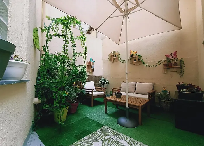 Nice Appartement Cosy + Patio Prive
