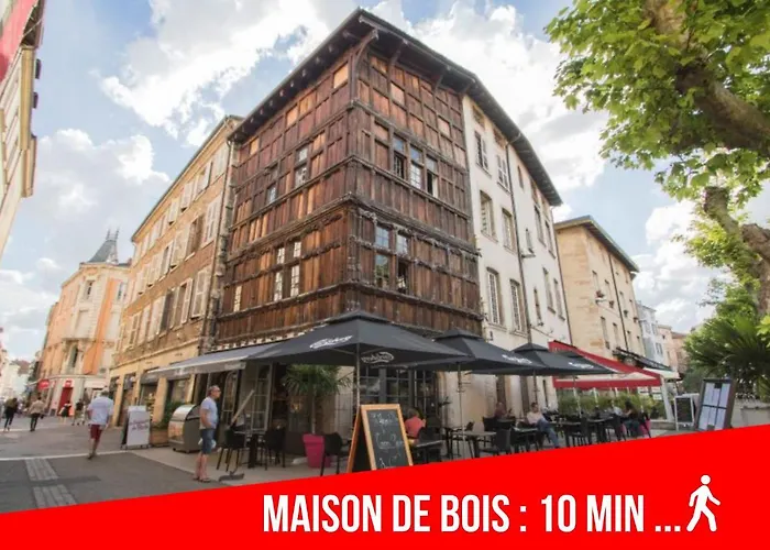 Legend Majestic - Parking Prive Gratuit- Climatisation - Gare - Centre Ville Mâcon