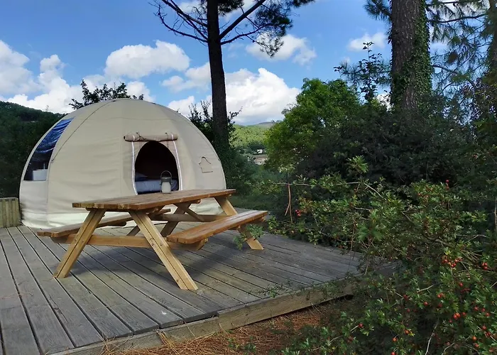 Les O De Privas 1 Unique Tente Wigwam Avec Sa Piscine Privative Xxx Spa Avec Supplement Xxx