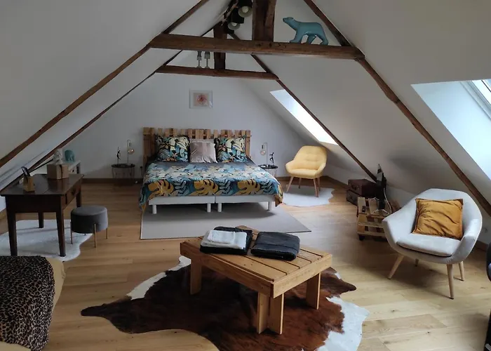 Bed and Breakfast Aux Trois Palmiers à Saint-Brieuc