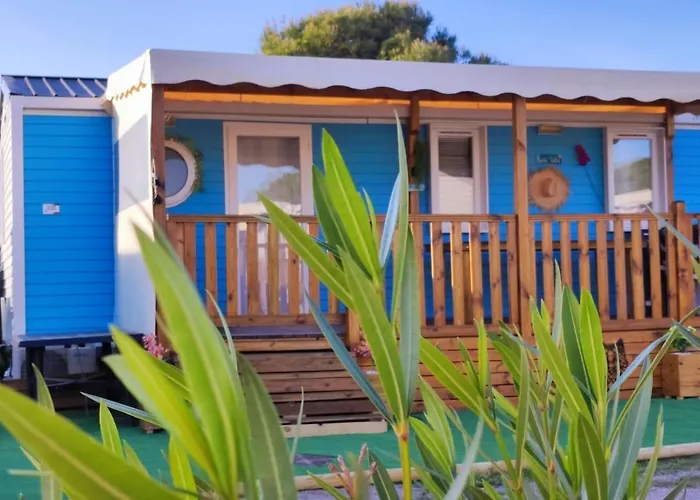 Mobil home dans camping 4* accès direct plage Canet-en-Roussillon