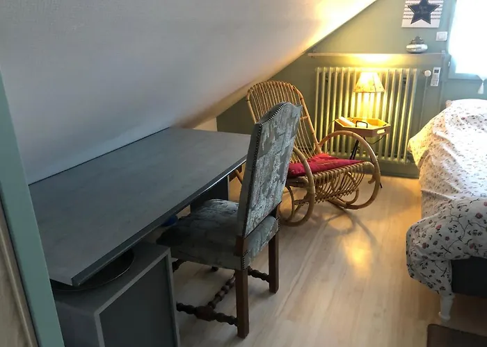 Chambre double avec salle de bain privative Auxerre