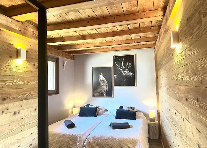 Chalet Le Petit Nicolas, Jacuzzi, Vue Mont Blanc Chamonix