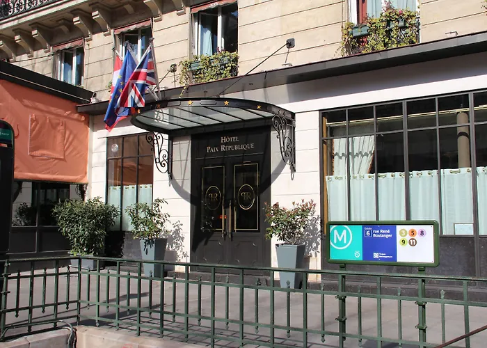 The Originals City Hotel Paix Republique Paris