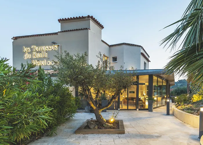 Hotel Les Terrasses du Bailli à Le Le Rayol-Canadel-sur-Mer