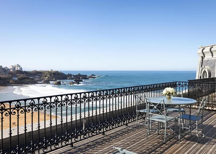 Hoteles de Lujo en Biarriz cerca de Perspective de la Côte des Basques